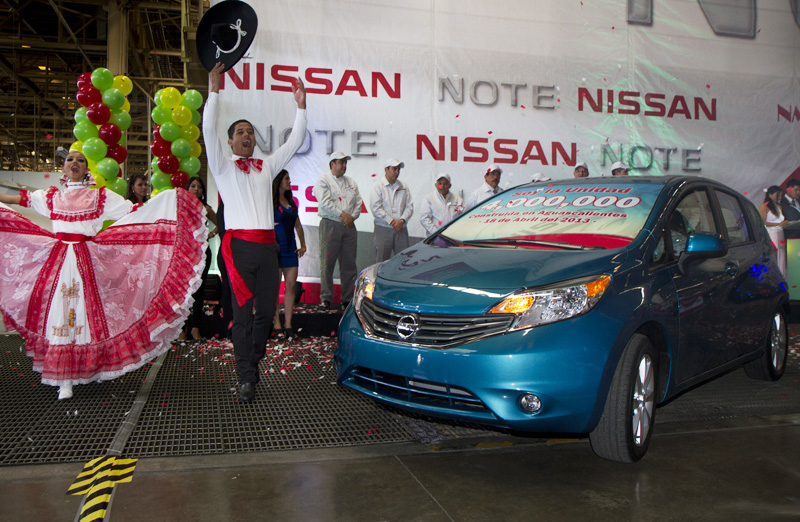 Nissan Mexicana Celebrates Four Million Vehicles