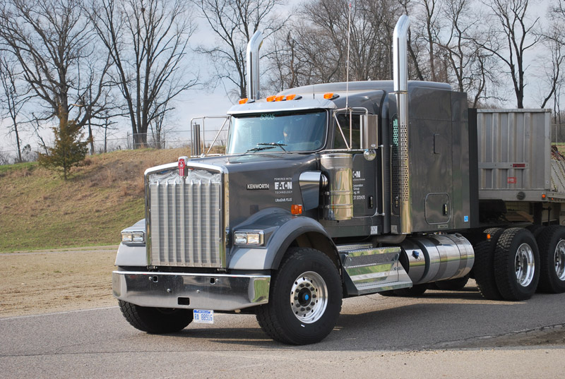 Kenworth truck at Eaton's 2013 'Your Turn' event to showcase UltraShift PLUS automated transmission
