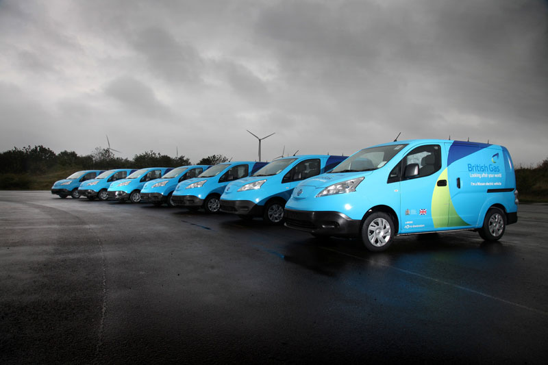 Nissan eNV200 British Gas