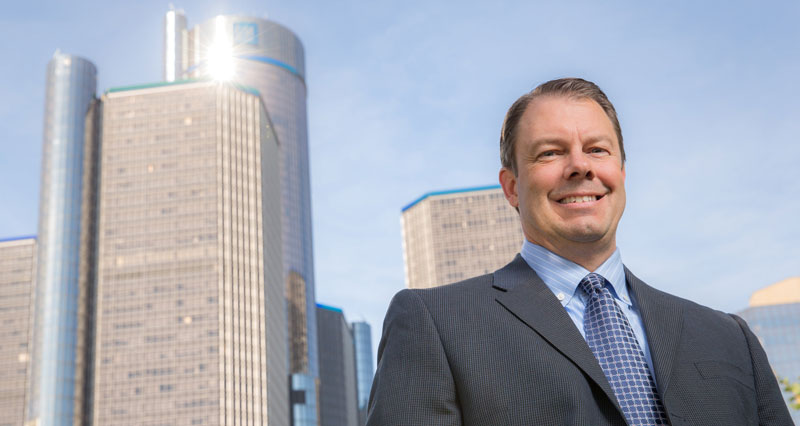 General Motors Director of Local Government Relations for the U.S. John Blanchard on Thursday, September 25, 2014 at GM Global Headquarters in Detroit, Michigan. Blanchard will lead GM's Detroit initiatives and projects within the City of Detroit and communities throughout Southeast Michigan. (Photo by John F. Martin for General Motors)
