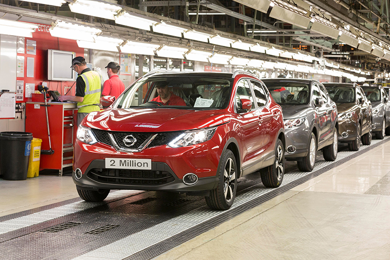 Nissan Qashqai production