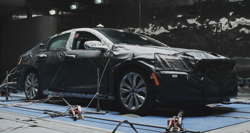 2016 Chevrolet Malibu in the-Climatic Wind Tunnel