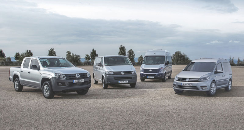 Volkswagen Commercial Vehicles model range