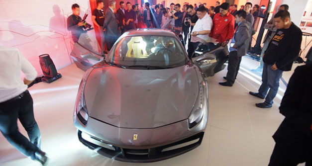 Malaysian debut for the Ferrari 488 GTB