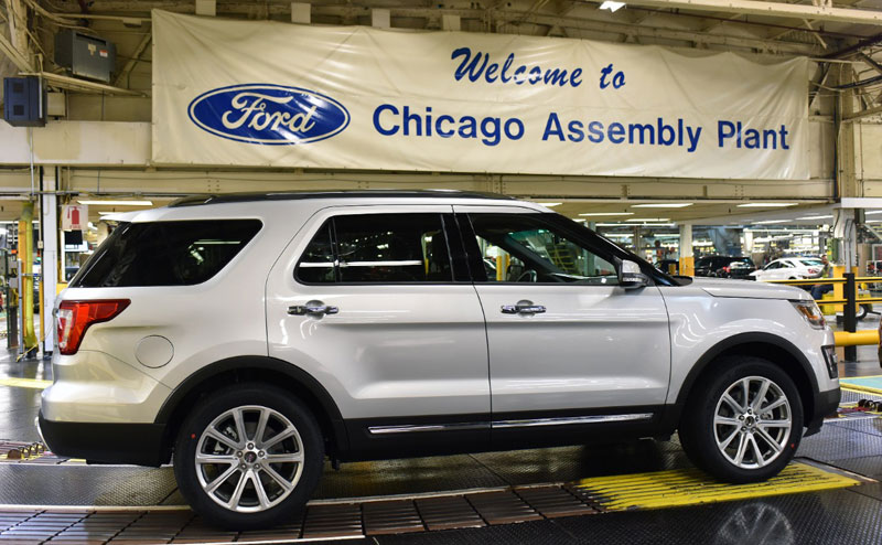 Chicago Assembly Plant welcomes new 2016 Ford Explorer