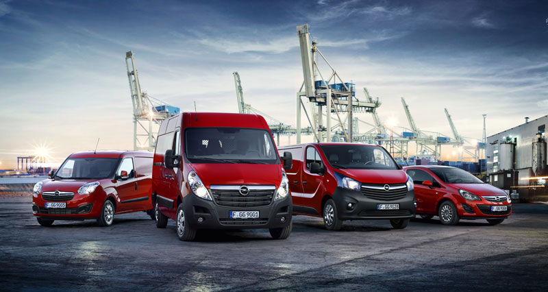 Opel light commercial vehicles