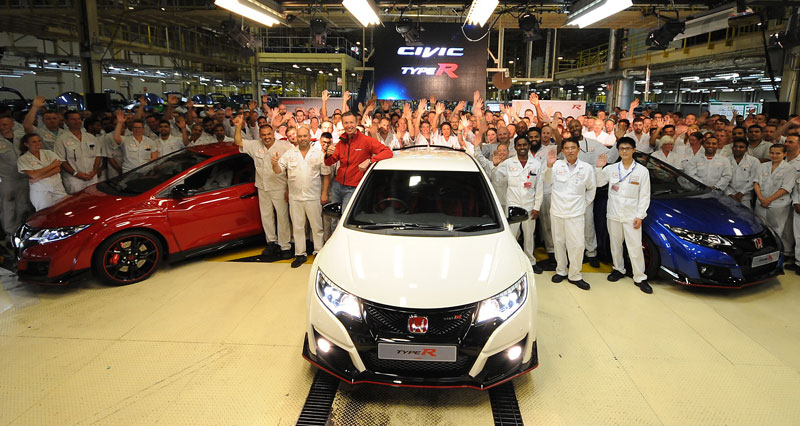 Civic Type R Line-Off Event