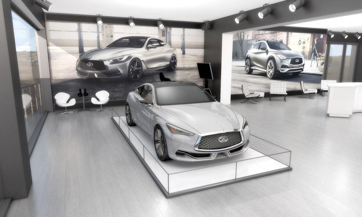 Infiniti virtual reality