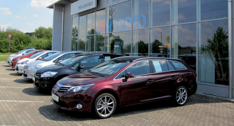 Toyota dealership Germany