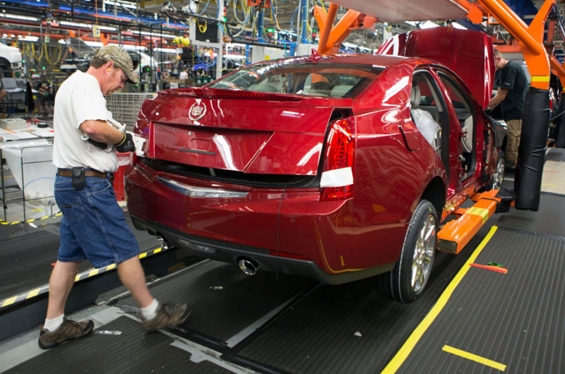 GM Lansing Grand River assembly plant