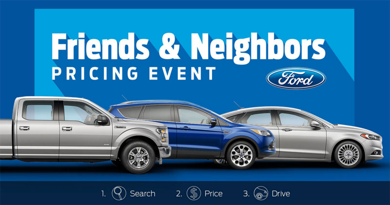 Ford's friends and neighbors event