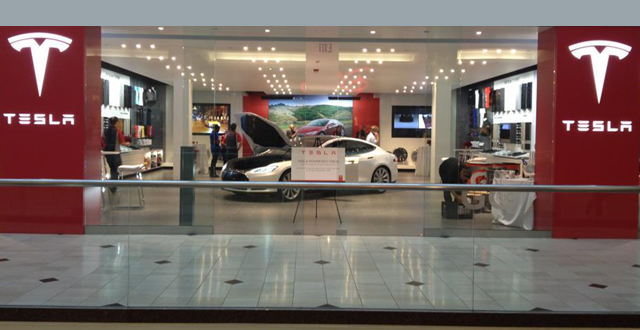 Tesla dealership