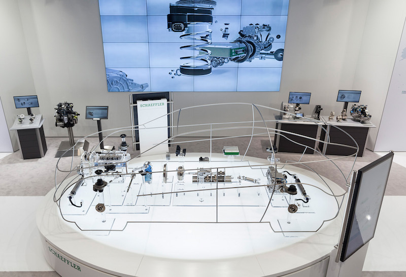 Schaeffler Glass Car NAIAS