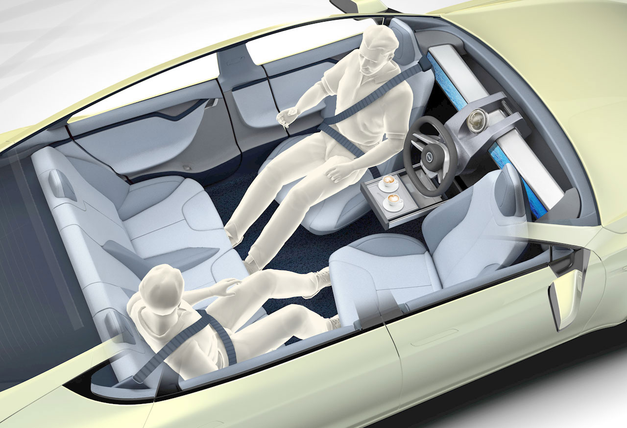 Rinspeed XchangE interior