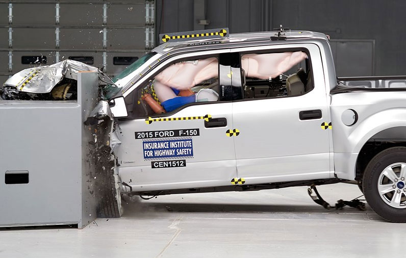 Ford F150 crash test