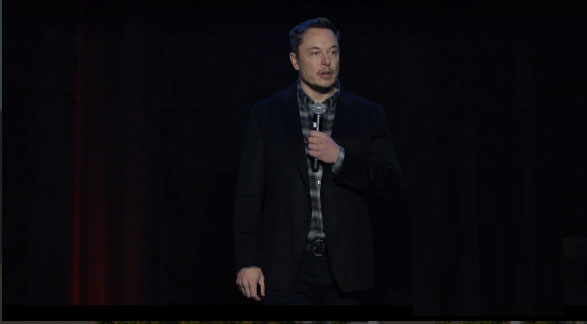 Elon Musk at Tesla's special shareholder meeting