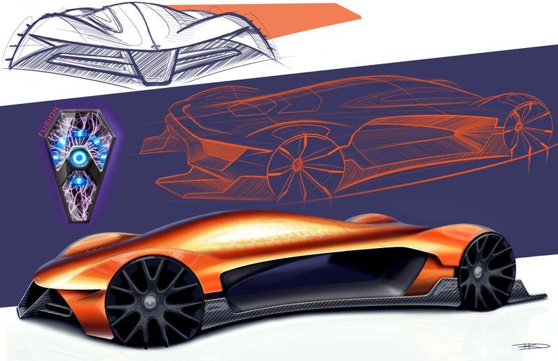 2017 Drive for Design contest winner: the first-place winning sketch