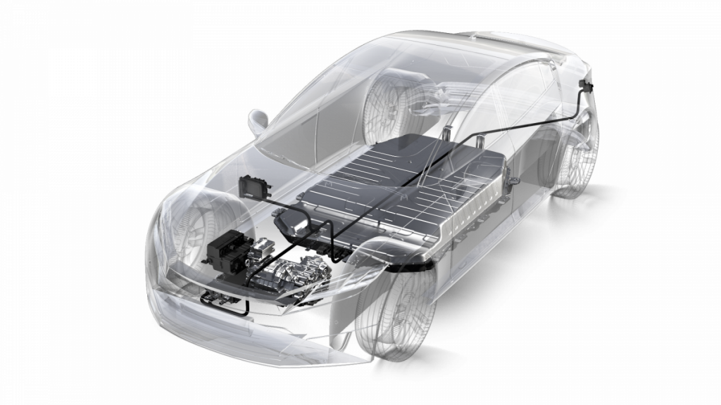 Electric sedan
