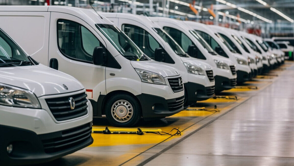 UK LCV sales backslide 22%, but e-van sales up 45%