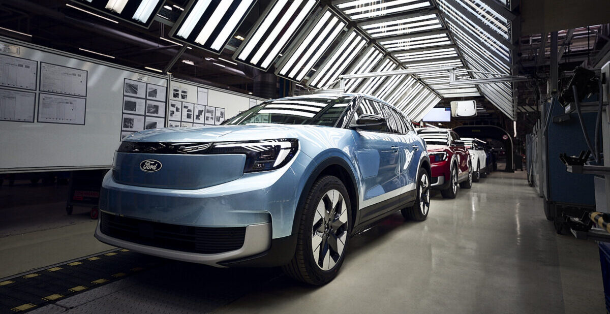 Ford Explorer EV production
