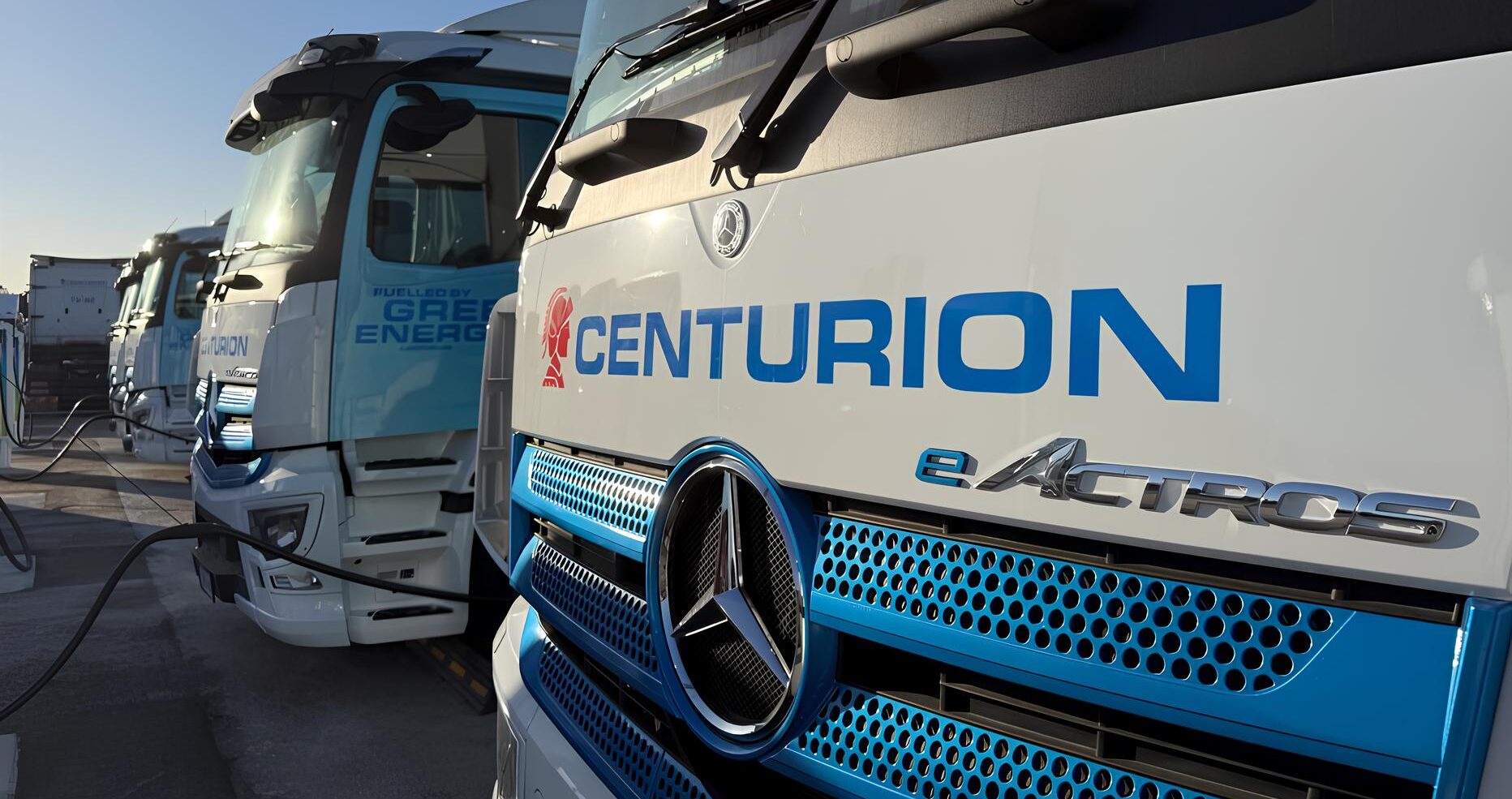 centurion solar power eactros trucks