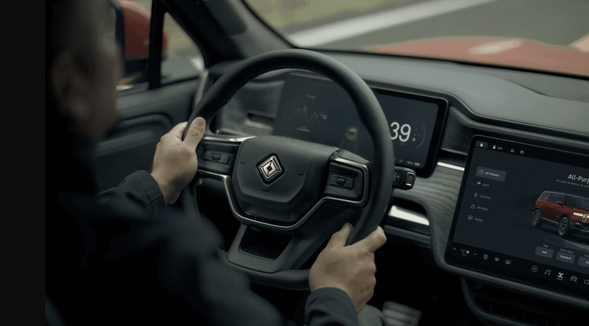 Rivian interior