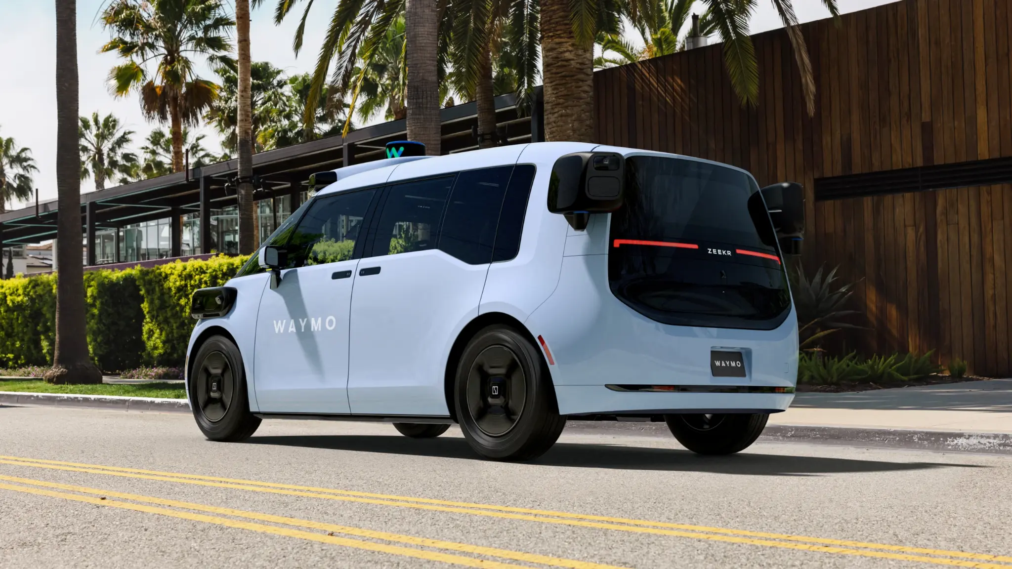 Waymo sixth gen Robotaxi Zeekr RT