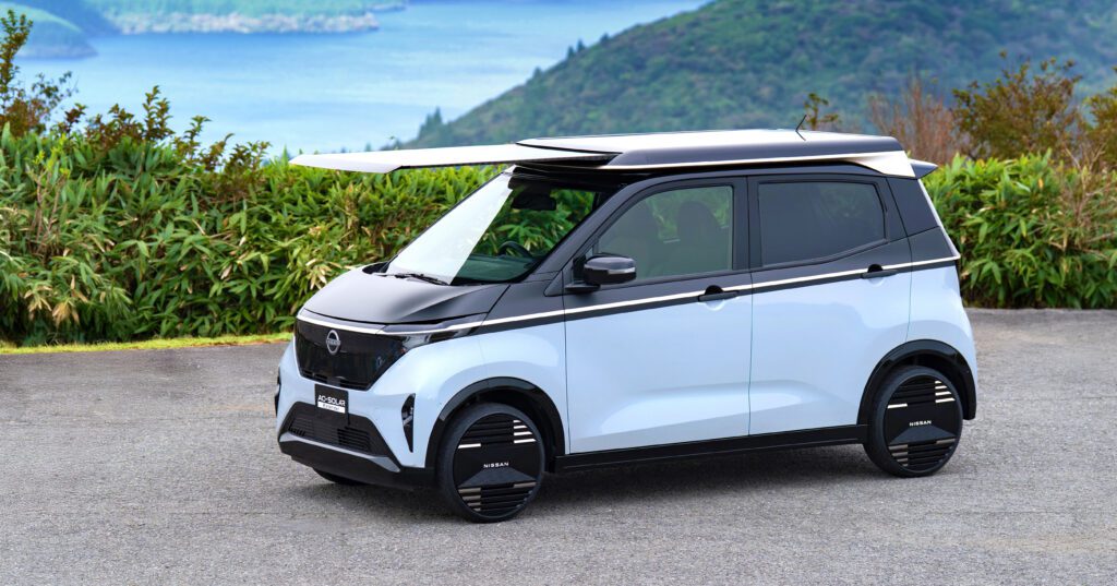 Nissan unveils Ao-Solar Extender for Sakura kei EV | Automotive World