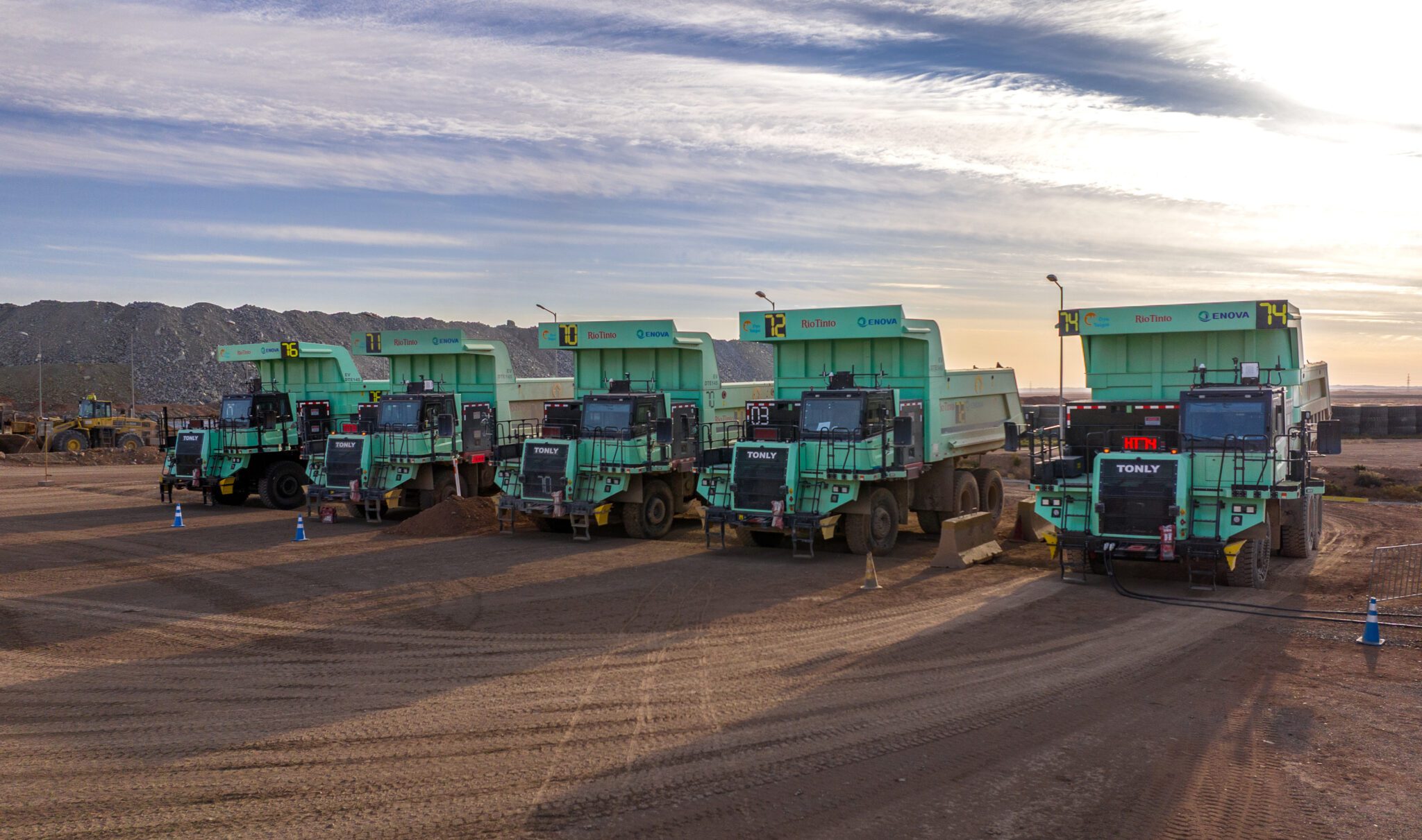 Rio Tinto trials battery swap trucks in Mongolia