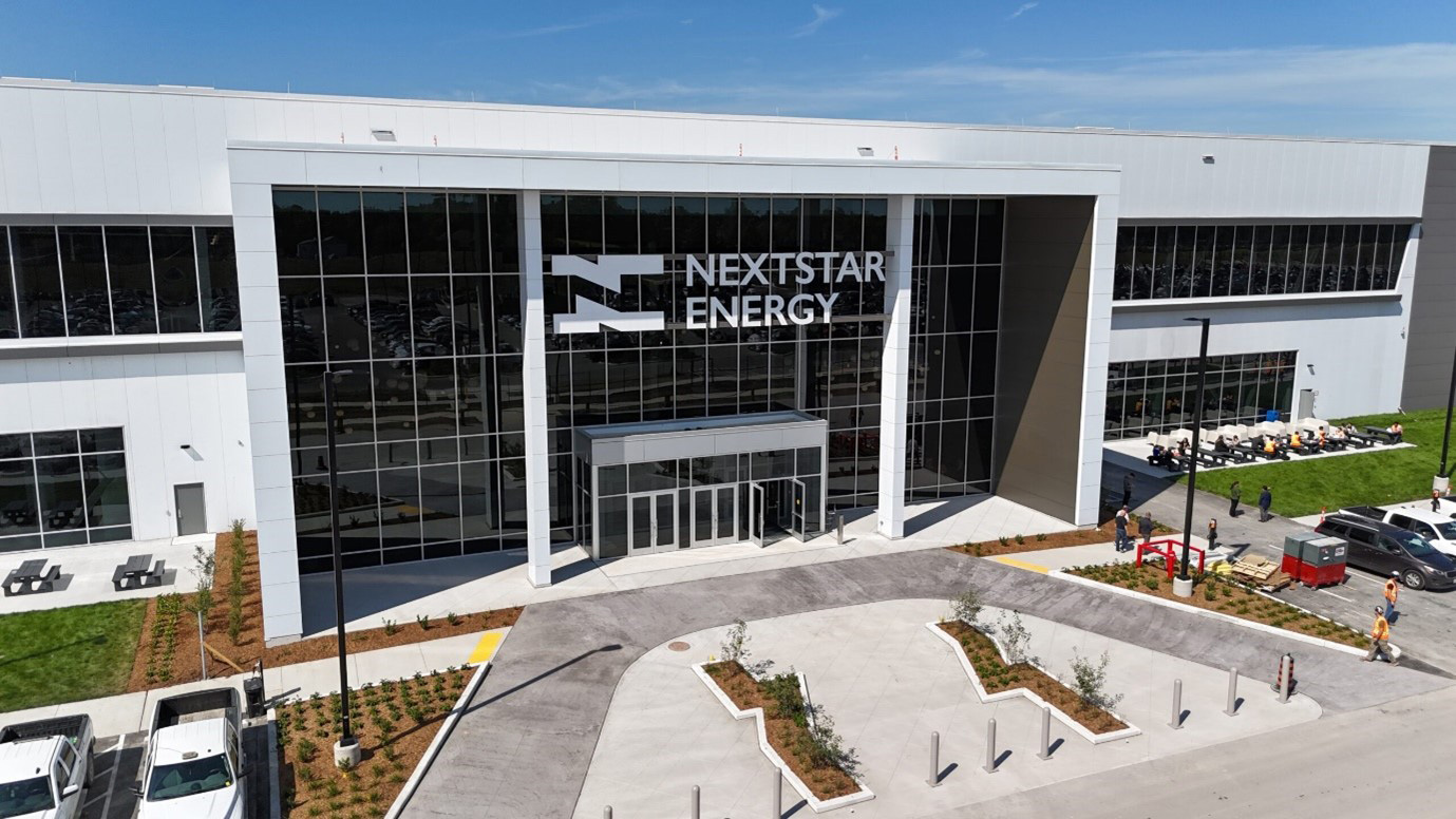 NextStar Energy completes construction of Ontario battery plant