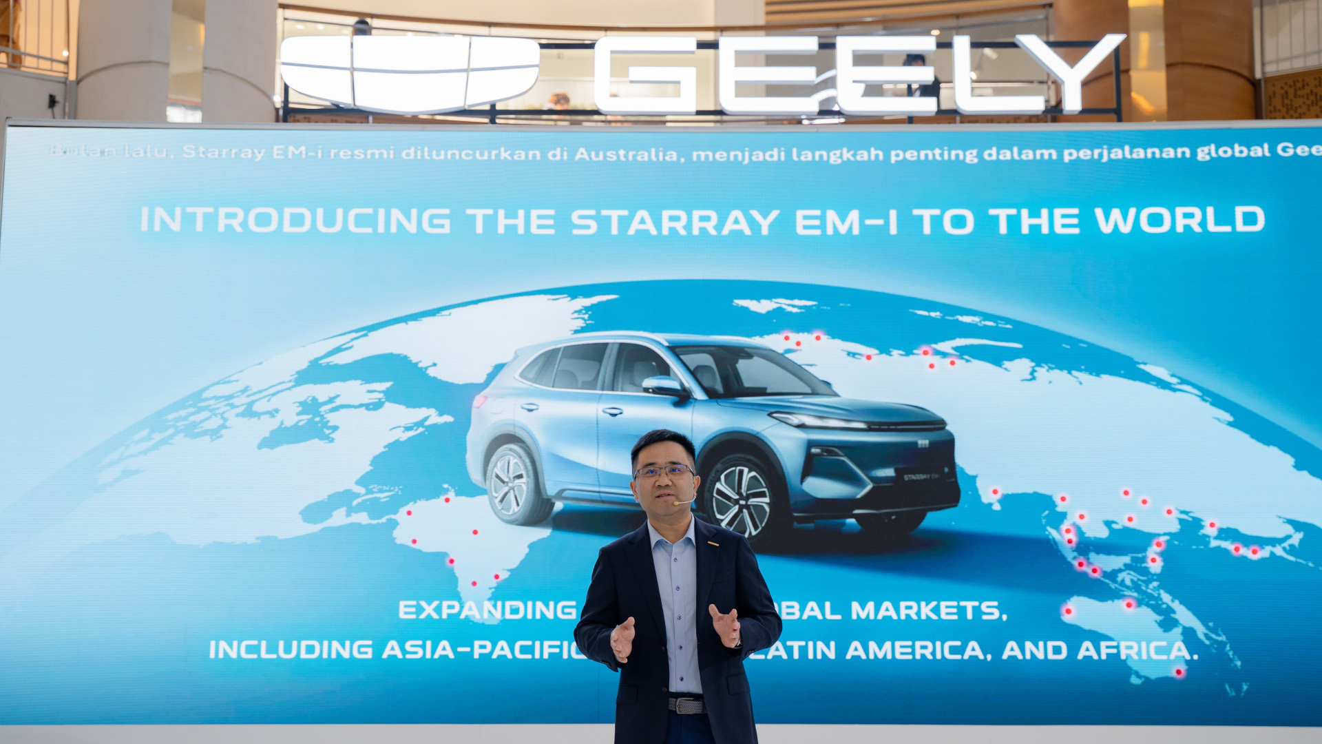 Geely launches Starray EM-i PHEV in Indonesia