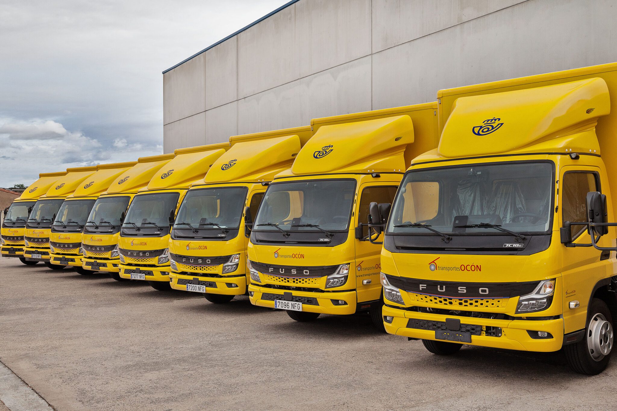 Spanish logistics firm deploys 15 electric Fuso trucks