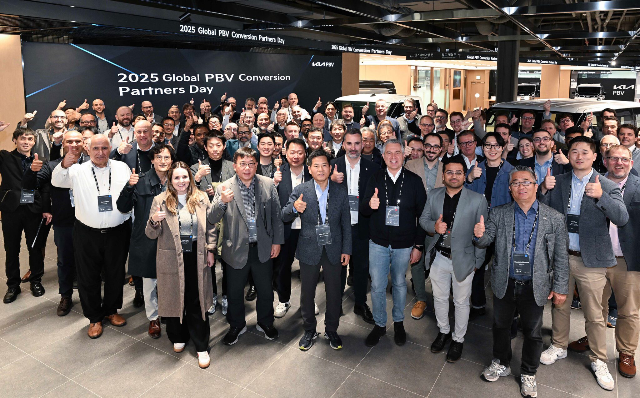 Kia hosts global PBV conversion partners event