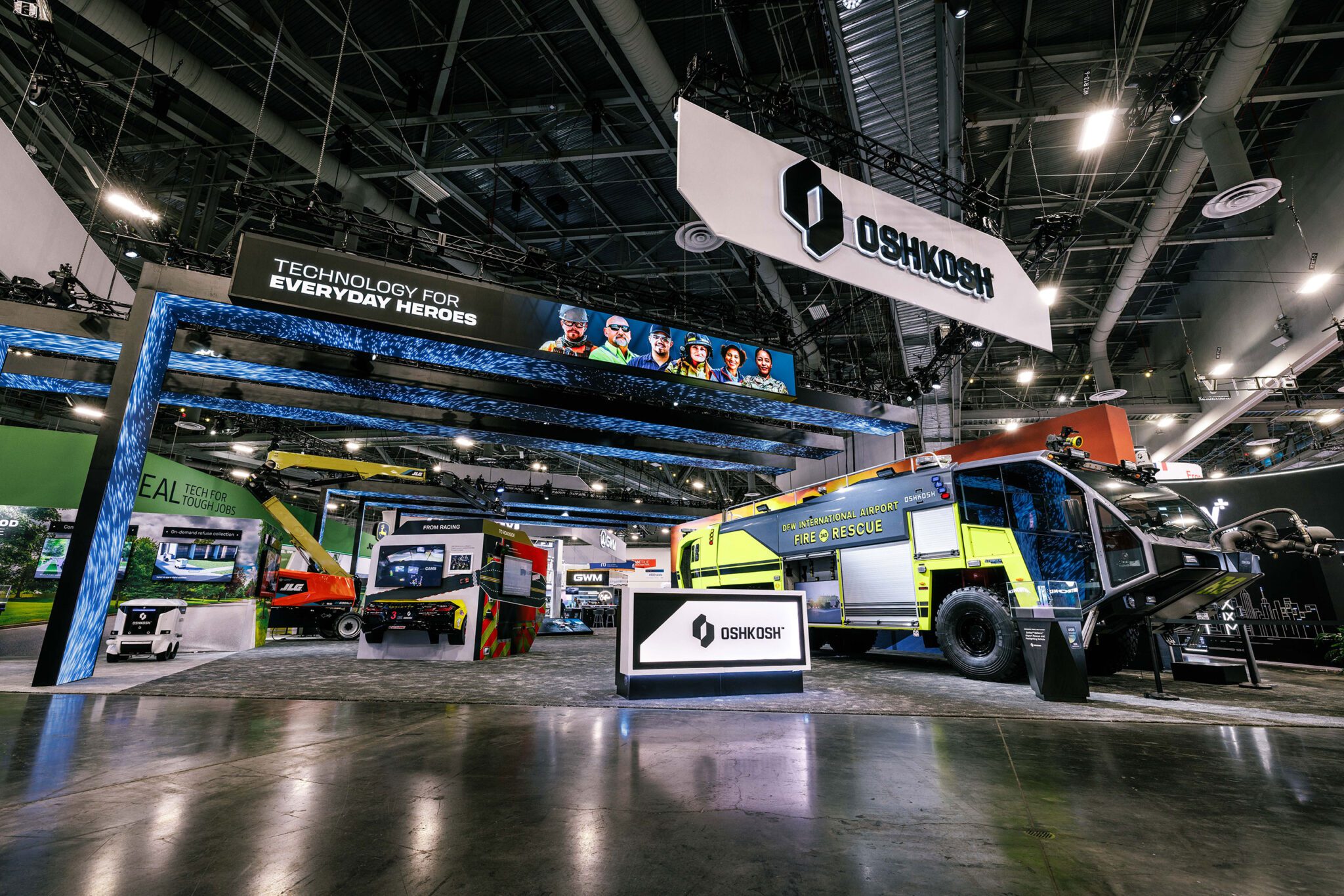 Oshkosh showcases autonomous vehicle tech at CES 2026