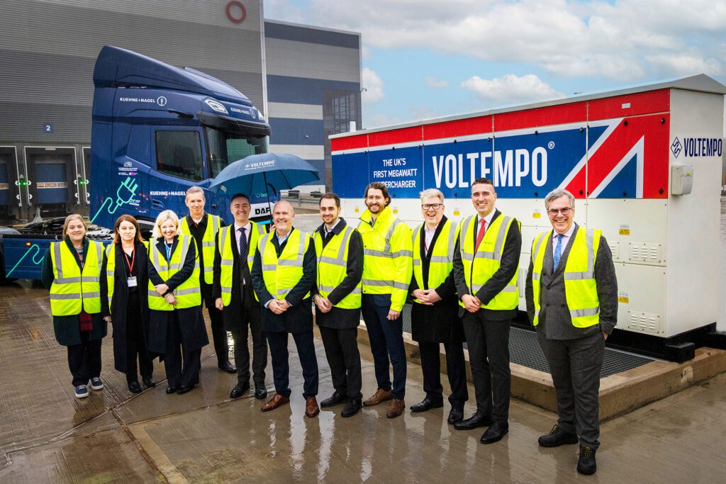 Voltempo powers UK’s first megawatt eHGV charger插图