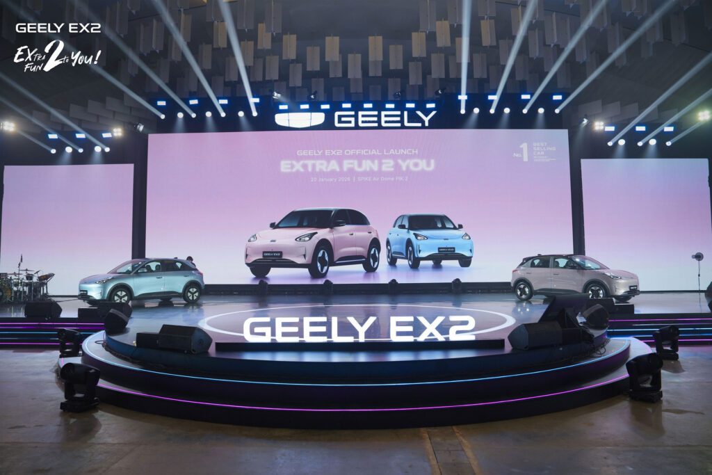 Geely launches EX2 in Indonesia with local production插图