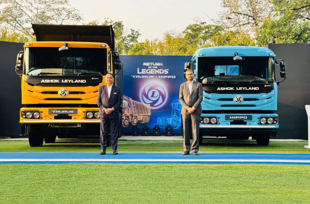 Ashok Leyland relaunches iconic Taurus, Hippo trucks插图
