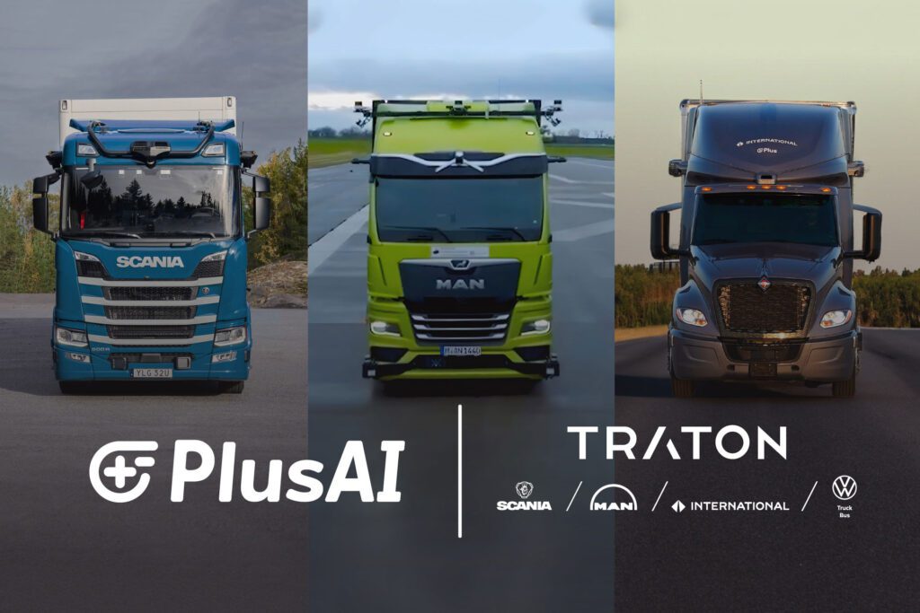 Traton expands PlusAI autonomous trucking deal插图
