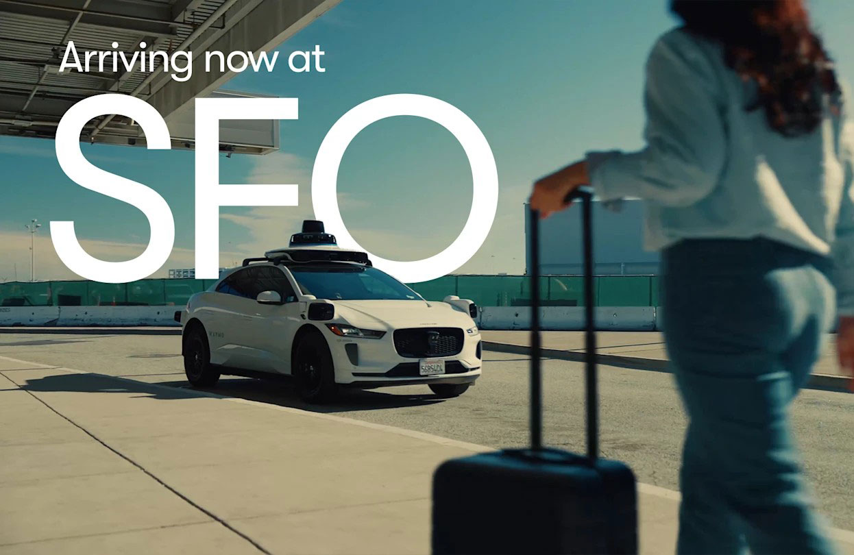 Waymo begins airport service in San Francisco