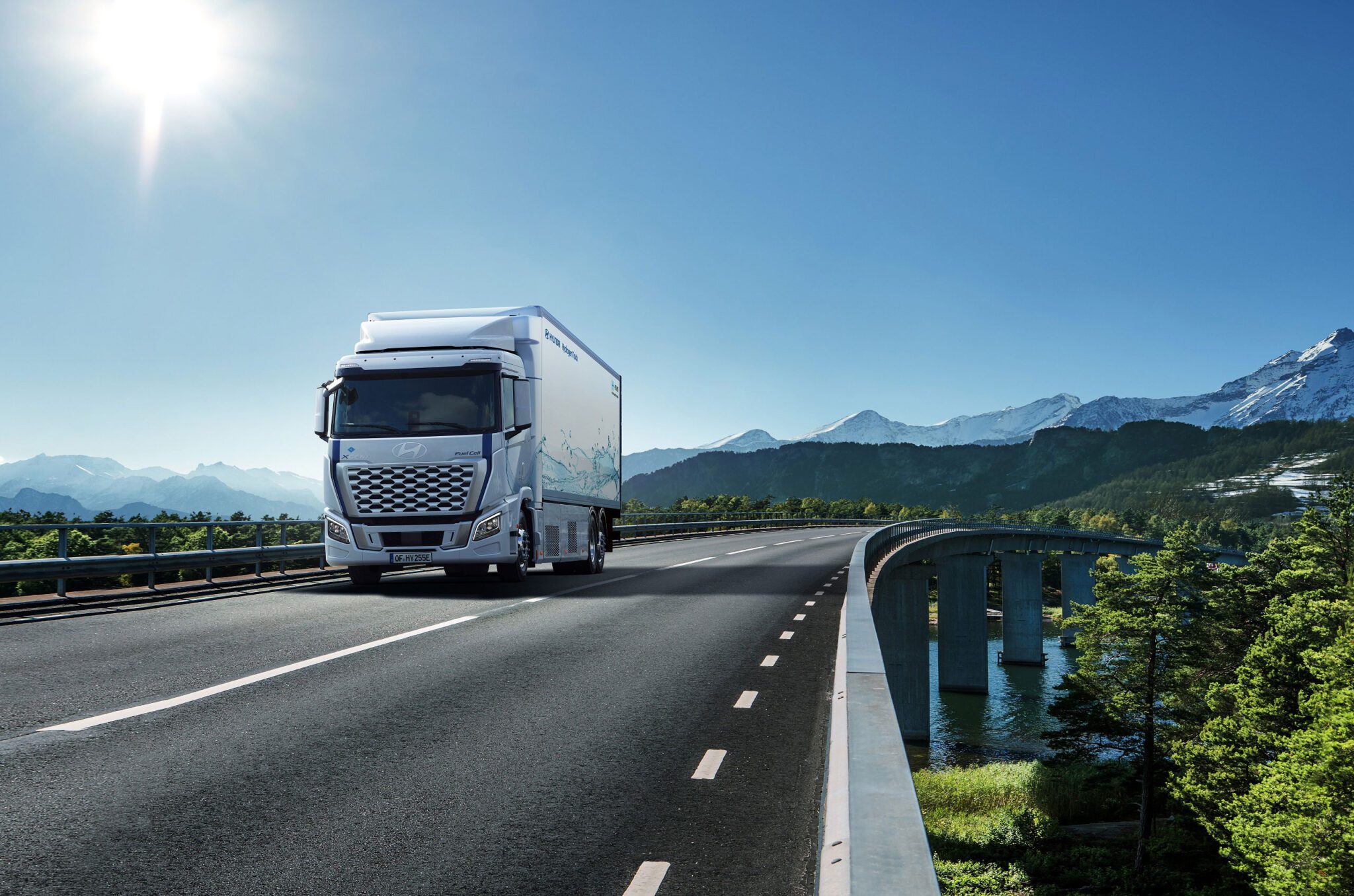 Hyundai Xcient fleet reaches 20m km milestone