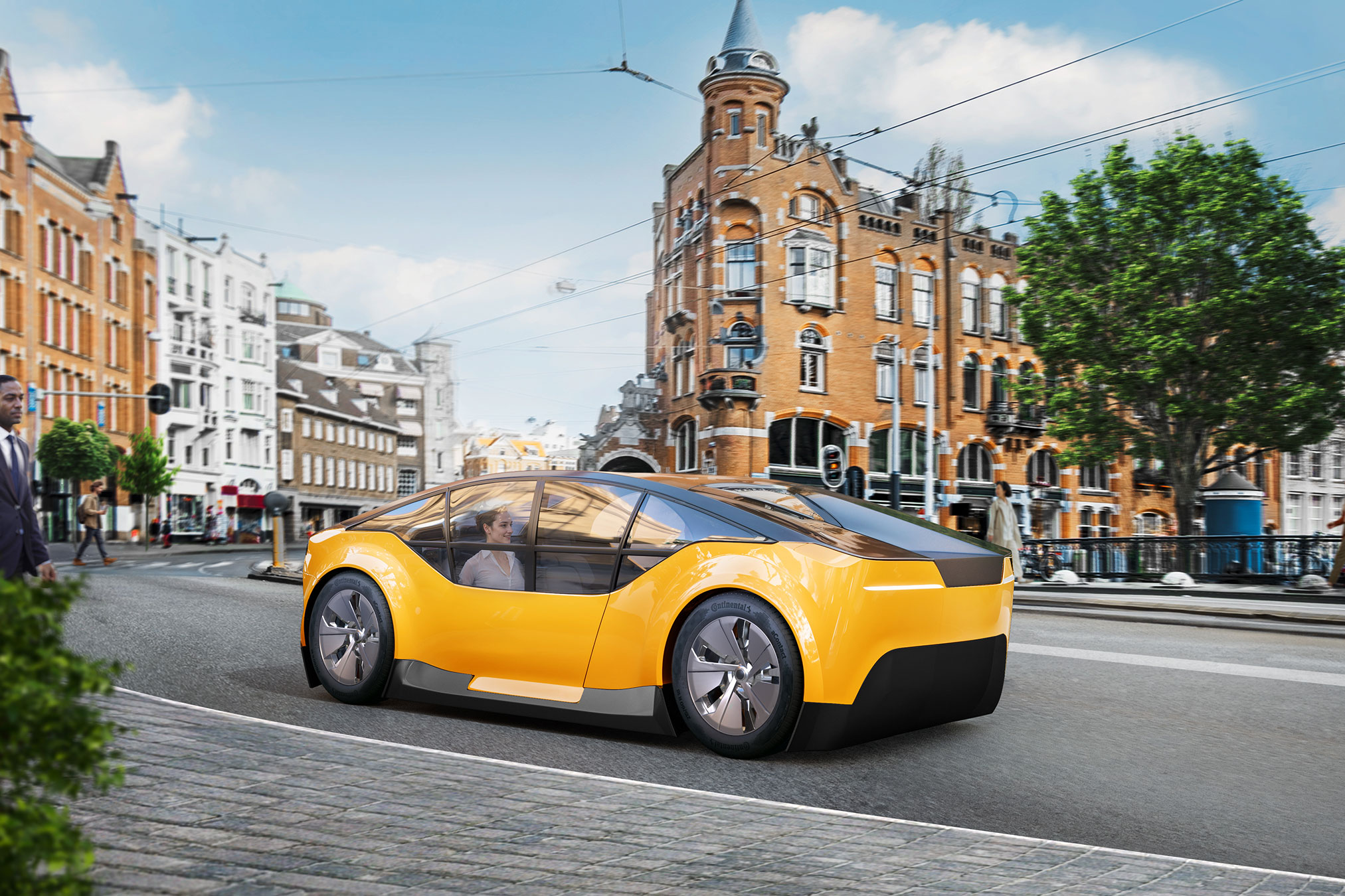 Continental headlines Tire Expo with AV tyre technology