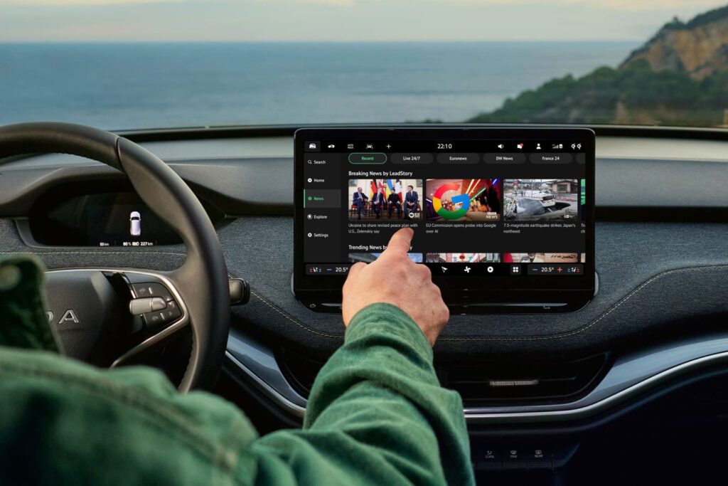 3SS and Škoda partner to expand in-car entertainment offer插图