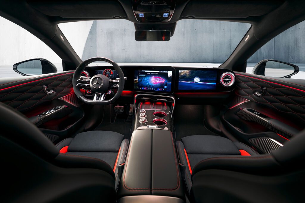 Mercedes-AMG reveals GT 4-Door Coupé interior插图