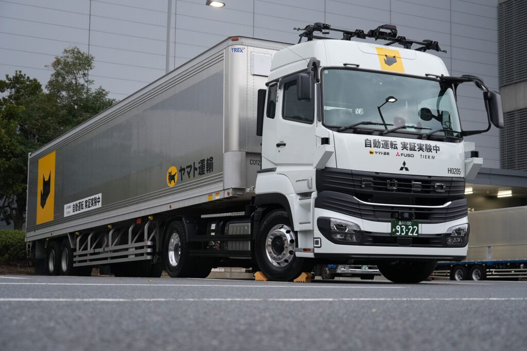 Tier IV tests Level 2+ semi-trailer truck in Japan插图