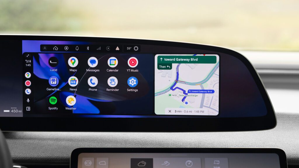 Lucid Gravity gains CarPlay and Android Auto via OTA update插图1