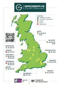 Gridserve expands Electric Freightway with four new eHGV hubs插图