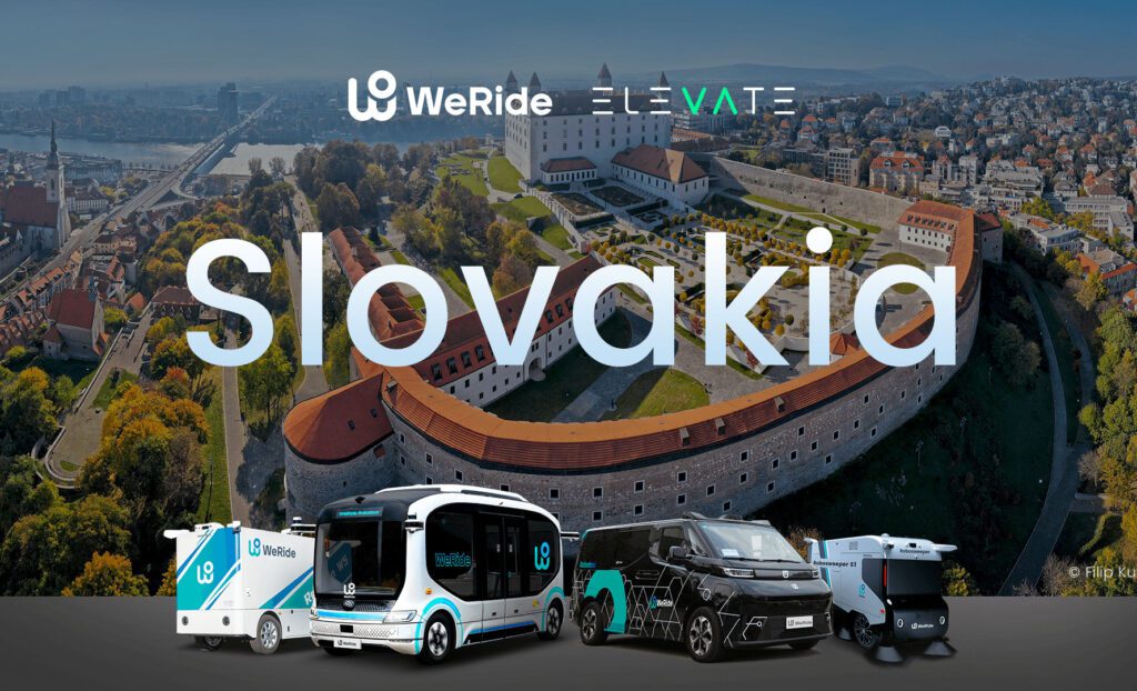 WeRide enters Slovakia with ELEVATE autonomous vehicle deal插图