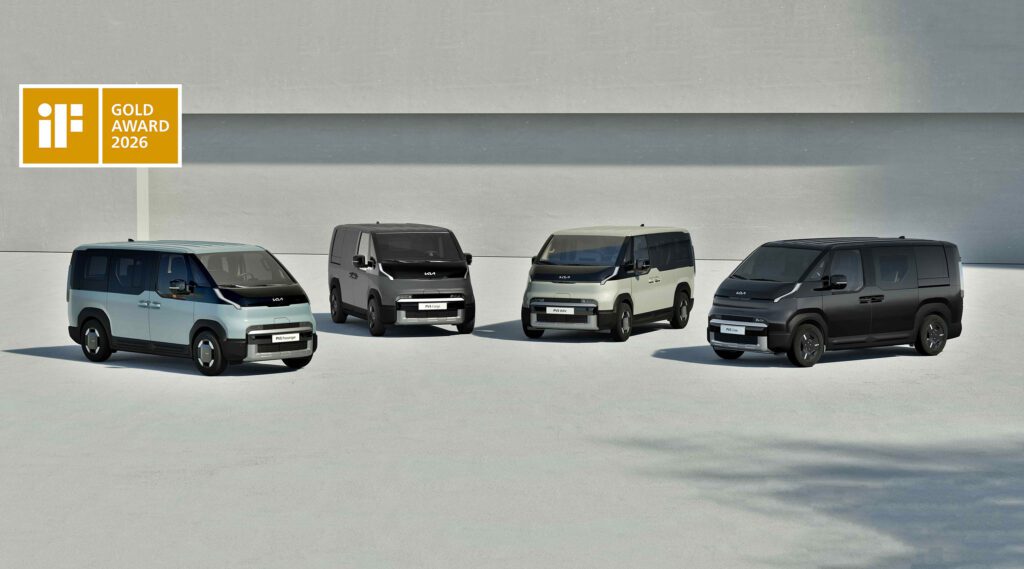 Kia PV5 wins iF Design Award Gold among nine honours插图