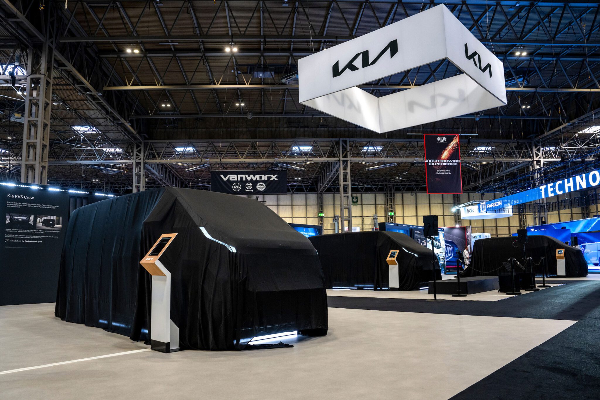 Kia brings two PV5 European debuts to CV Show 2026