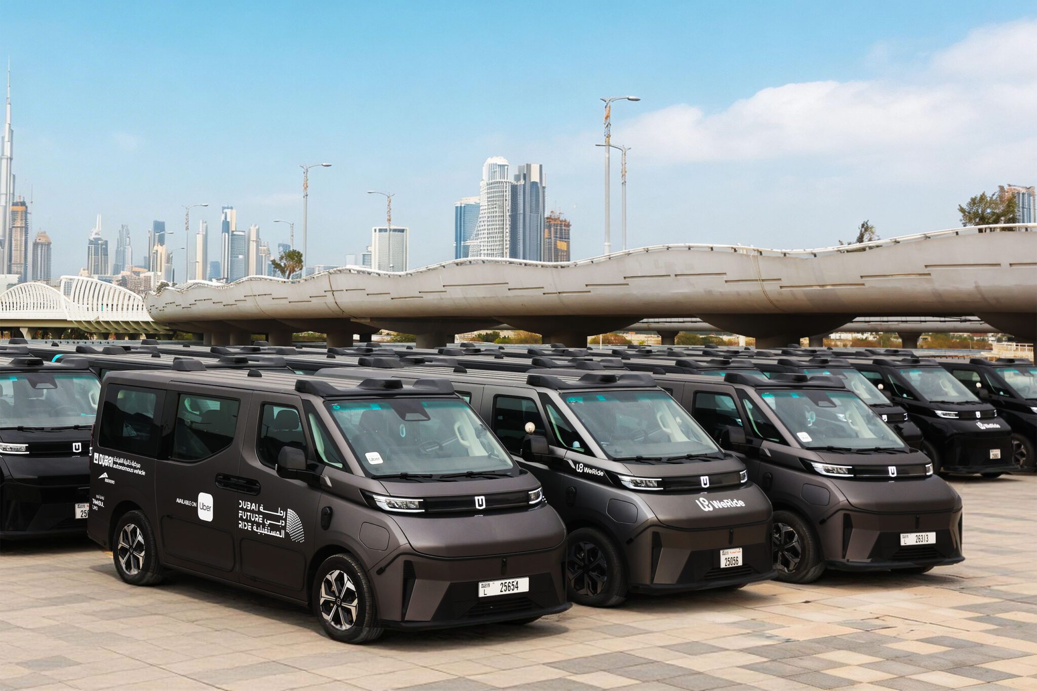 WeRide and Uber launch driverless robotaxi service in Dubai